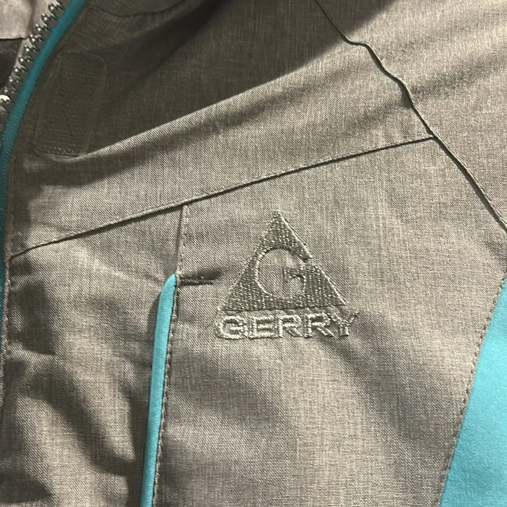 Gerry Girls ZipUp Winter Snow Ski Jacket Hood faux fur trim pockets size S 7/8
